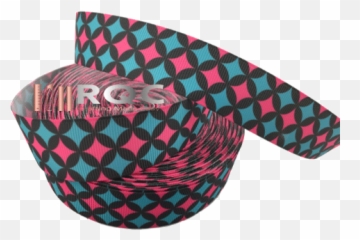 Pink U0026 Teal Sunburst Ribbon 1 Rqc Supply - Storage Basket Png,Sunburst Png