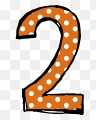 Free Cute Number 1 Cliparts Download - 2 png