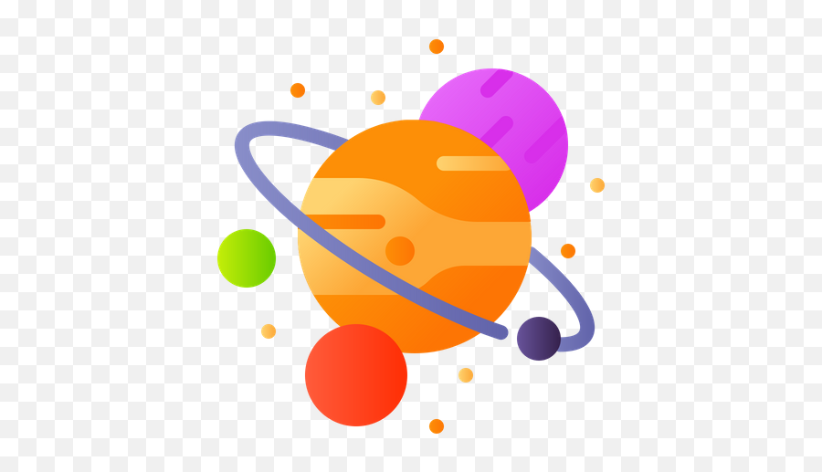 Planets Icon Of Flat Style - Available In Svg Png Eps Ai Circle,Planets Png