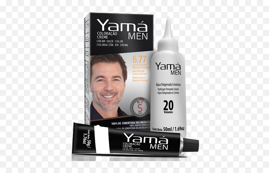 Yama Hair Dye For Men 677 - Hair Color Png,Mens Hair Png