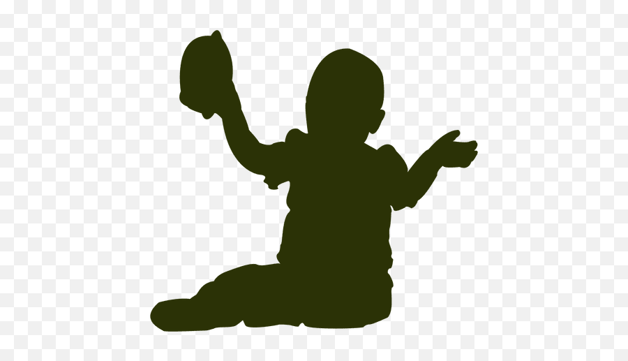 Transparent Png Svg Vector - Child Playing Silhouette Png,Little Kid Png