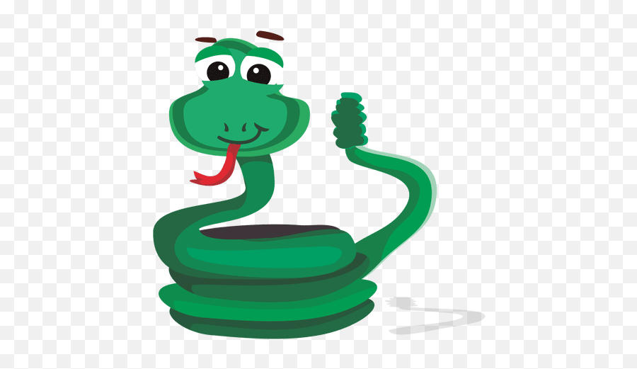 Funny Snake Cartoon Character - Transparent Png U0026 Svg Vector Rattlesnake Png Cartoon,Snake Transparent Background