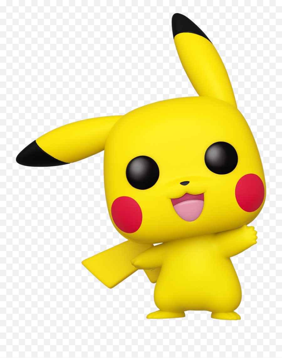 Pokemon Pikachu Waving - Pikachu Funko Pop Png,Pikachu Transparent