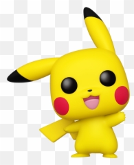 Pokemon Pikachu Waving - Funko Pop png