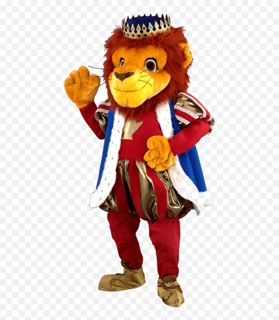 Luxury King Of The Jungle Lion Mascot Costume - Costume Png,Lion Mascot Logo