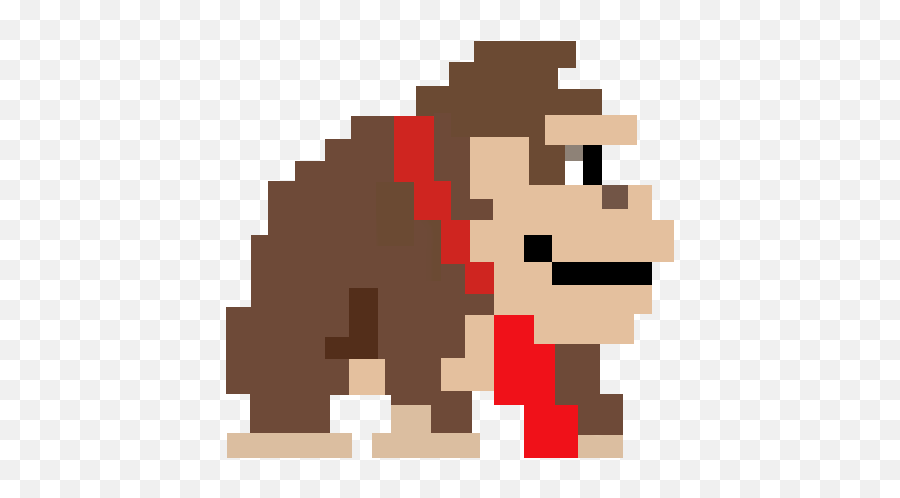 Super Mario Maker - Super Mario Maker Donkey Kong Png,8 Bit Mario Png