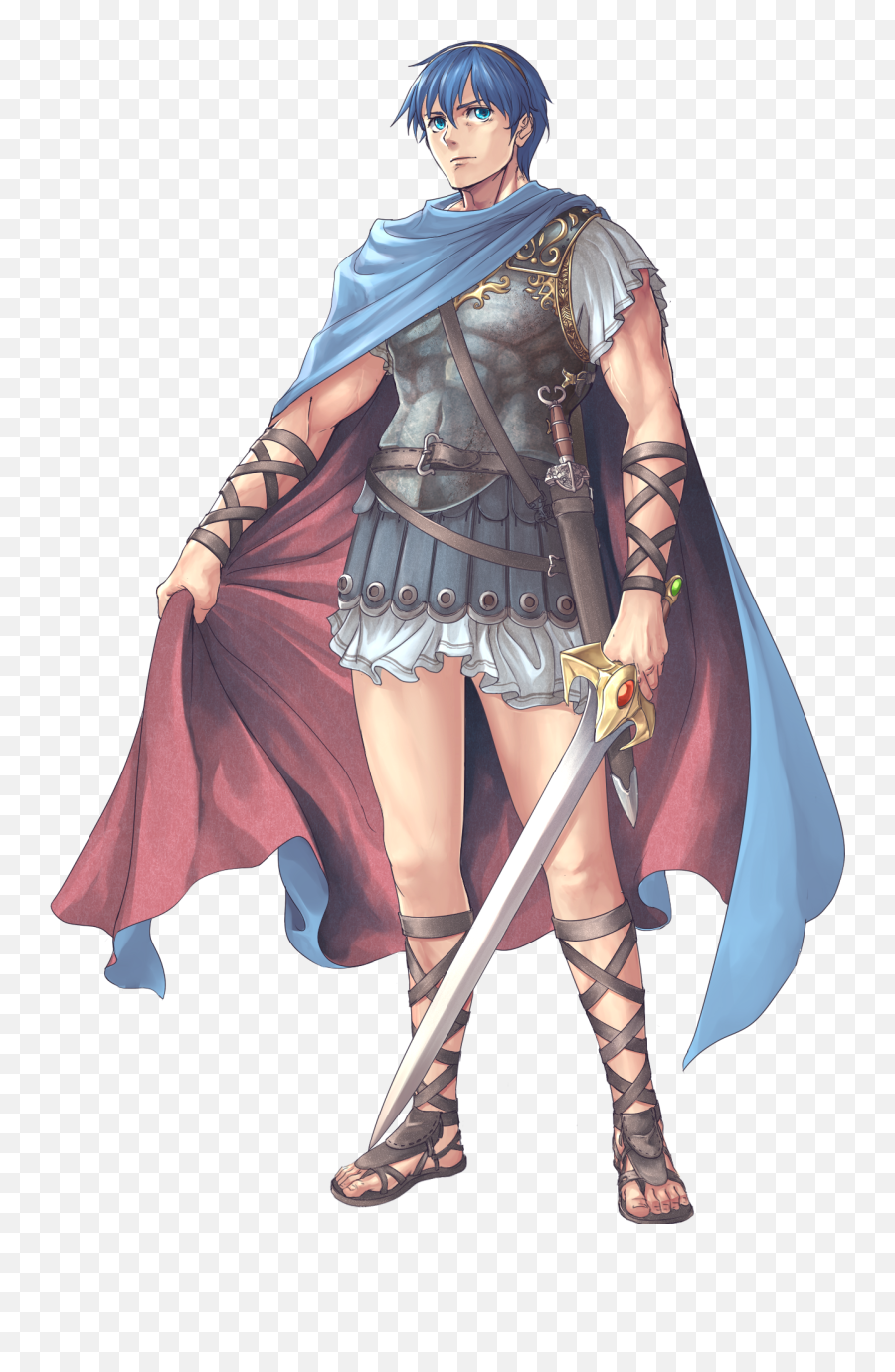 If The Outfit Of Marth Is Designed Similar To One In - Shadow Dragon Marth Fire Emblem Png,Marth Png