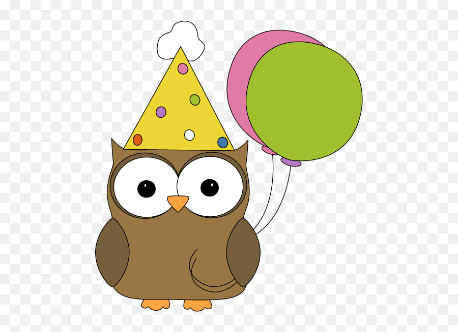 Download Hd Owlet Clipart Happy Birthday - Owl Birthday Cute Owl Cartoon Transparent Png,Birthday Clipart Png