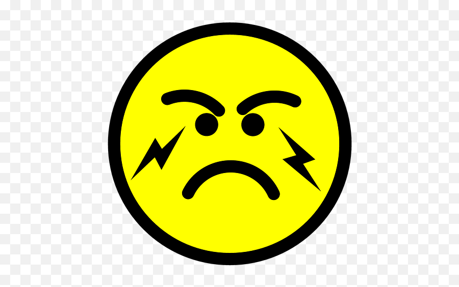 Emoji Emoticon Anger - Free Image On Pixabay Nh Biu Tng Cm Xúc Tc Gin Png,Angry Face Emoji Png