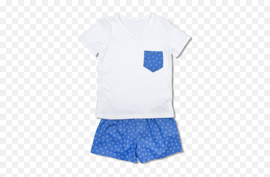 Download Hd Amiki Ss18 Pyjamas Leon Blue Stars - Board Short Pajamas Png,Blue Stars Png
