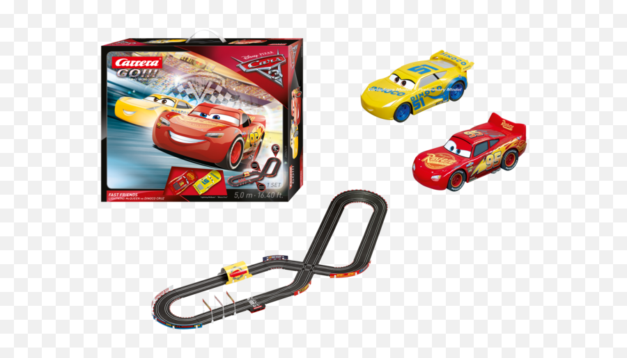 Carros Disney Png - Cars 3 Fast Friends Set Carrera Go Circuit Carrera Go Cars,Carros Png