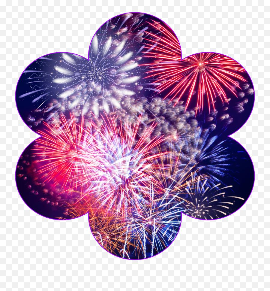 Sticker By Cosmicflowart - Fireworks Png,Fireworks Gif Transparent Background