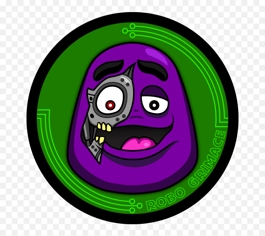 Download Robo Grimace - Portable Network Graphics Png,Grimace Png