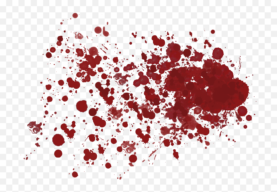 Blood Spray Png Transparent - Blood Splatter Clipart Transparent,Blood Drip Transparent