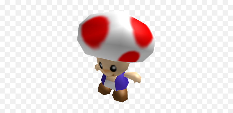 Wahooo Toad Super Mario 64 - Transparent Toad Mario 64 Png,Super Mario 64 Png