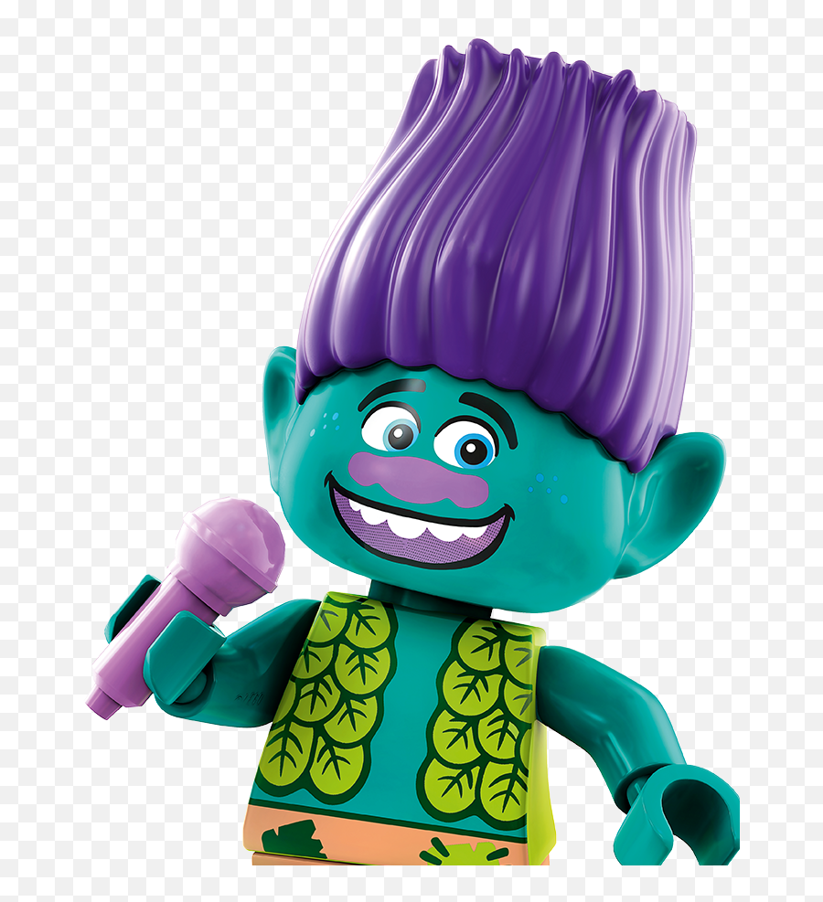 Branch - Lego Trolls World Tour Png,Trolls Characters Png