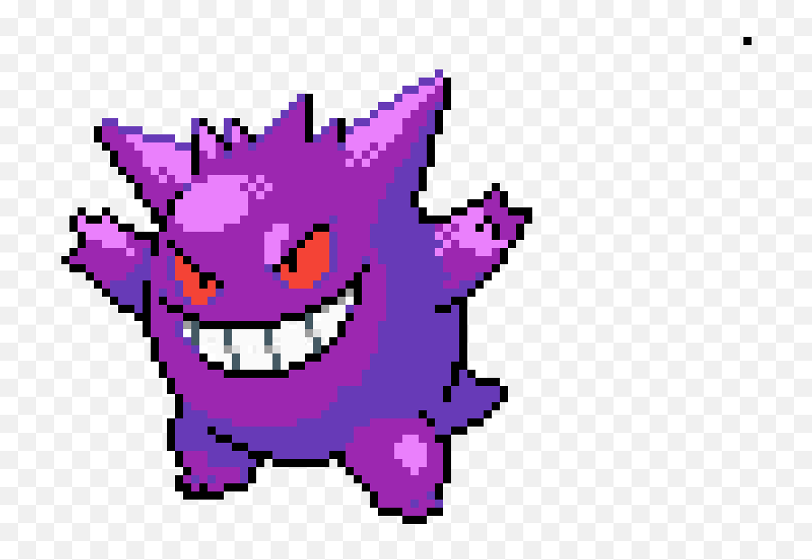 Pixilart - Gengar Transparent Png,Gengar Png