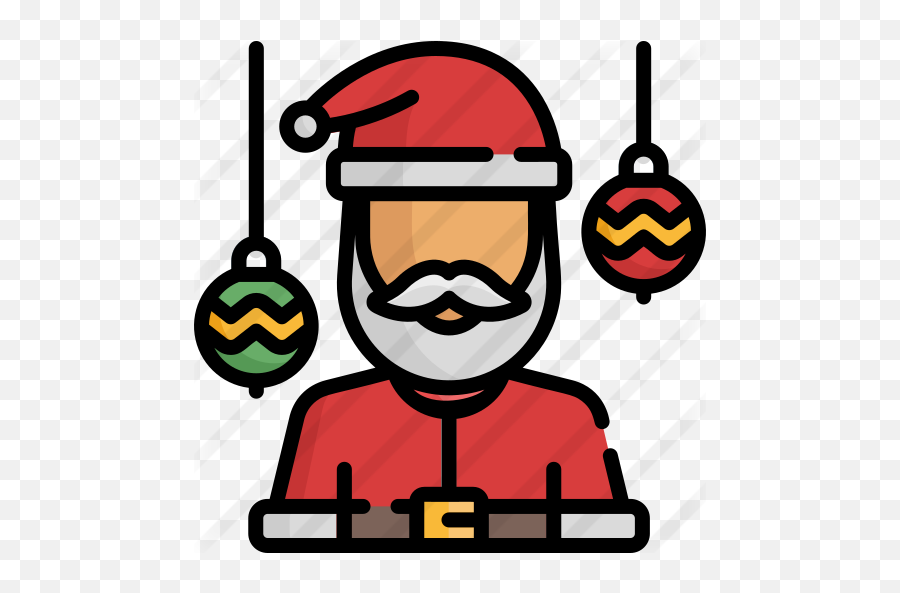 Santa Claus - Clip Art Png,Santa Beard Png