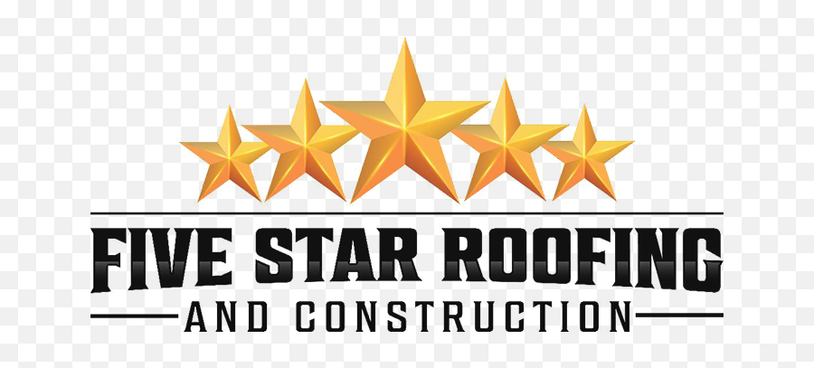 Five Star Roofing Construction Png Logos