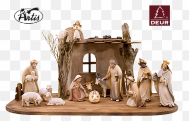 Nativity Scene Png 2 Image - Brown Nativity,Nativity Png