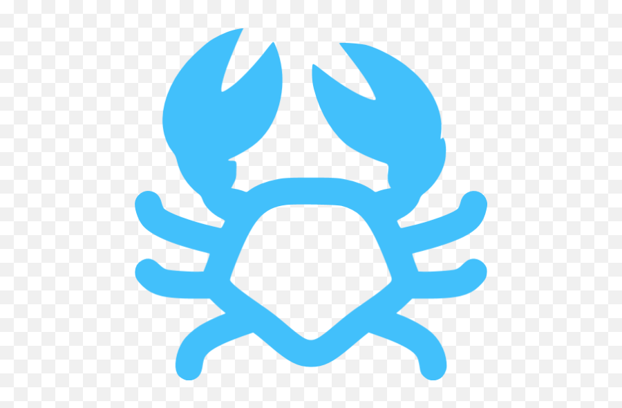 Caribbean Blue Crab Icon - Free Caribbean Blue Animal Icons Blue Crab Icon Png,Blue Crab Png