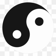 Yin Yang Symbol Clipart Free Download Transparent Png - Circle