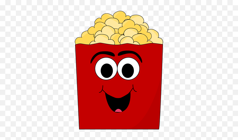 Snack Clipart Cartoon - Animated Popcorn With Face Circa Espresso Png,Popcorn Clipart Png