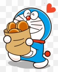 Pancake Food Doraemon Dorayaki Area Png - Doraemon With Dora Cake,Doraemon Png