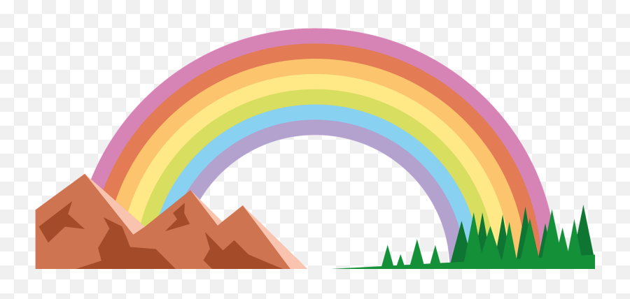 Rainbow Clipart - Color Gradient Png,Rainbow Clipart Transparent