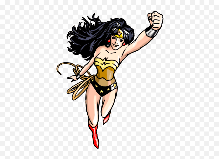 Wonder Woman Cartoon Png - Draw Wonder Woman Easy Easy,Wonder Woman Clipart Png