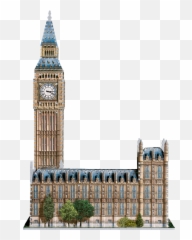 Big Ben 3d Puzzle - Houses Of Parliament Png,Big Ben Transparent