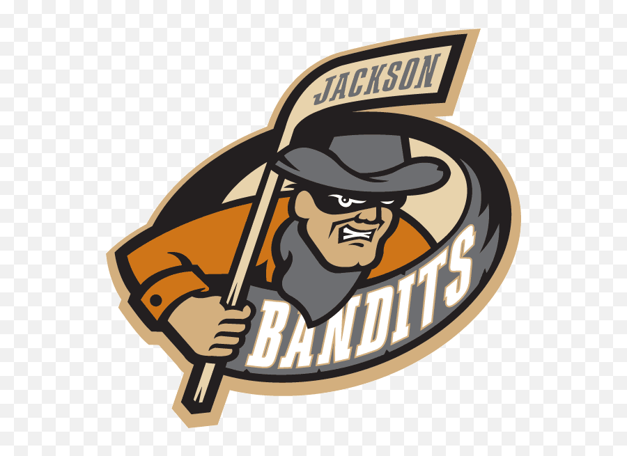 Jackson Bandits Primary Logo - Western Png,Bandit Logo