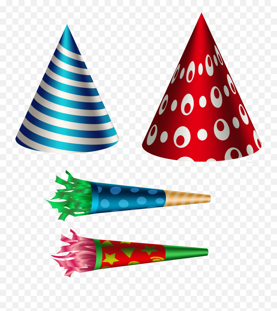 Hats Clipart Birthday Cake Transparent - Birthday Party Decoration Png,Birthday Hat Clipart Transparent Background