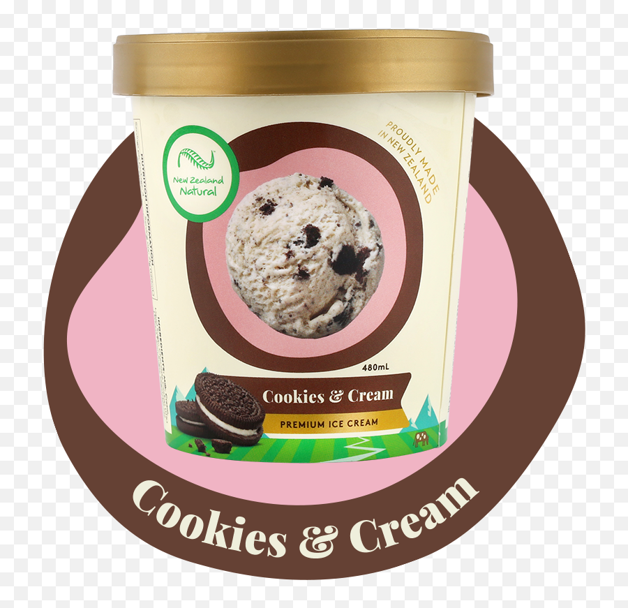 Cookies And Cream New Zealand Natural Png