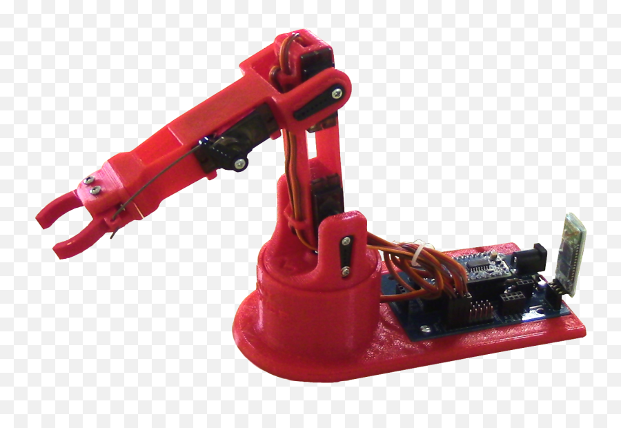Build A 3d Printed Arduino Robot Arm - 3d Printed Robotic Arm Arduino Png,Robot Arm Png