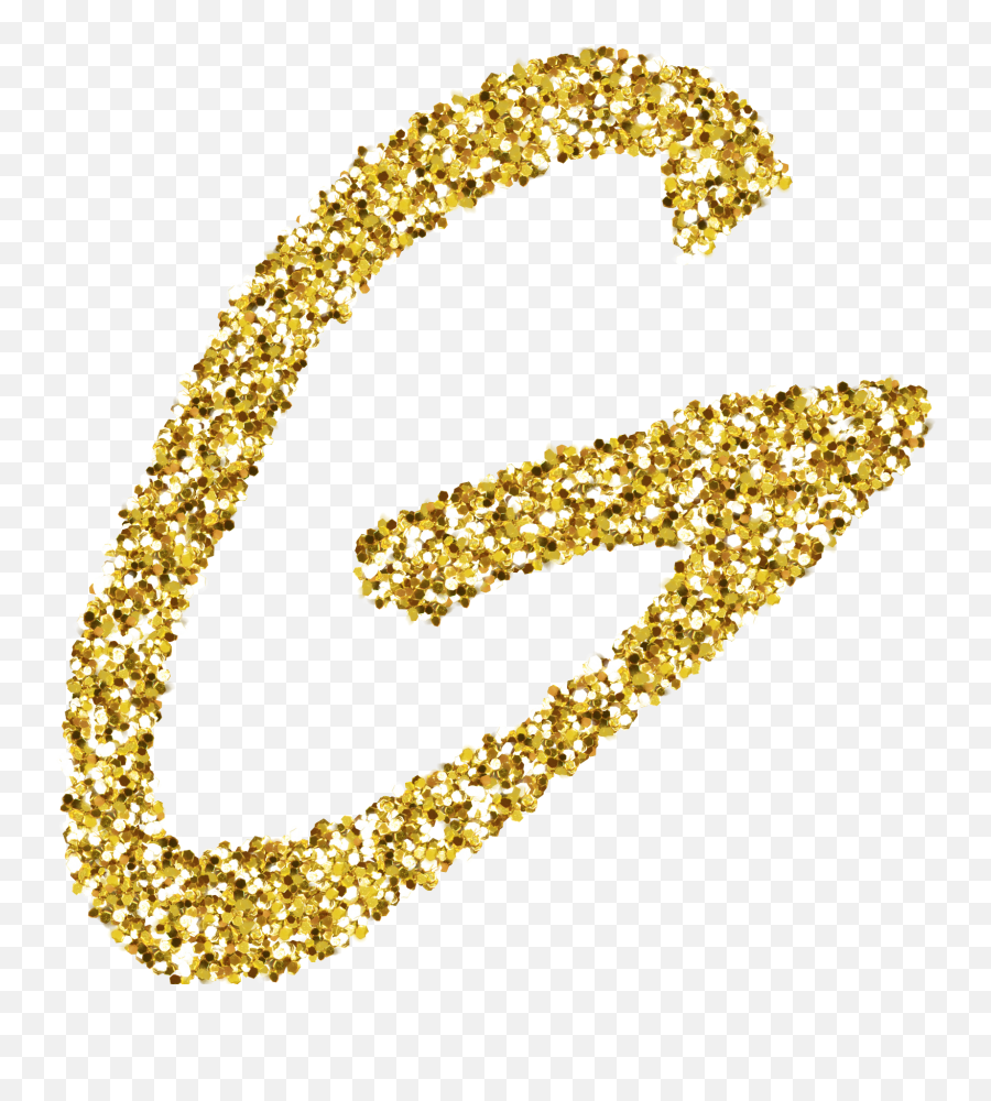 Alphabetstickers G Gold Glitter Sticker By Rachel2274 - Dot Png,Gold Sparkle Transparent Background