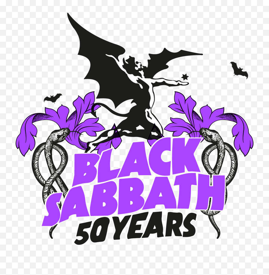 Home Of Metal - Black Sabbath 50 Years Png,Black Sabbath Logo Png