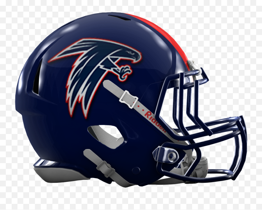 Dallas Bishop Dunne Falcons Helmet - Weslaco East Football Helmet Png,Falcons Helmet Png