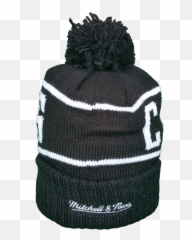 Cleveland Cavaliers Mitchell U0026 Ness Black And White Reflective Logo Nba Toque - Knit Cap Png,Cleveland Cavaliers Logo Png