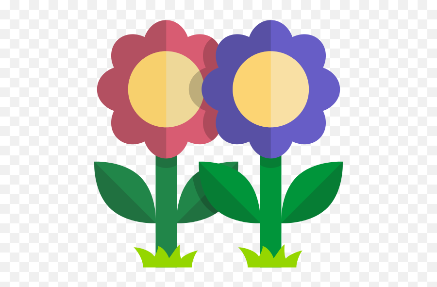 Flowers Png Icon - Flowers Flat Icon Png,Flower Graphic Png