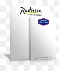 Hotelmotel Notepads - Radisson png