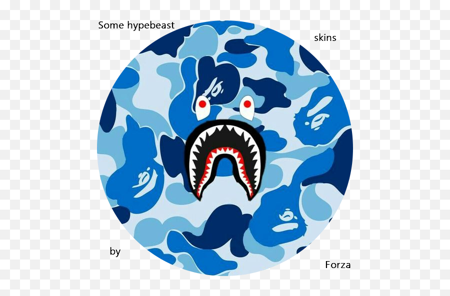 Some Hypebeast Skins And An Eggplant Skin Lol - Imgur Bape Shark Png,Hypebeast Logo