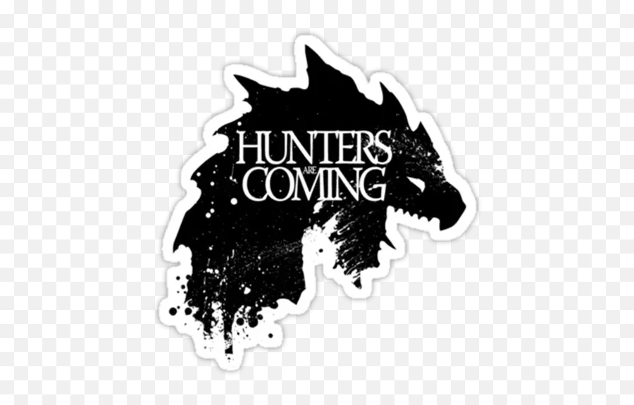Monster Hunter Whatsapp Stickers - Stickers Cloud Game Of Thrones Png,Monster Hunter World Logo