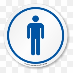 Iso Menu0027s Restroom Sign - Vertical png