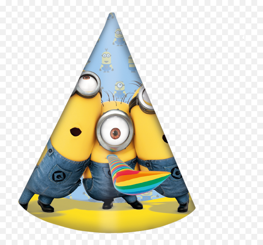 Minions Party Hats - Party Hat Minion Png,Birthday Hats Png
