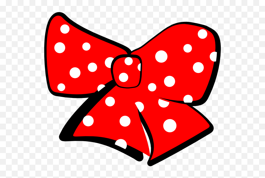 Minnie Mouse Hair Bow Clip Art - Ribbon Minnie Mouse Clipart Png,Hair Bow Png