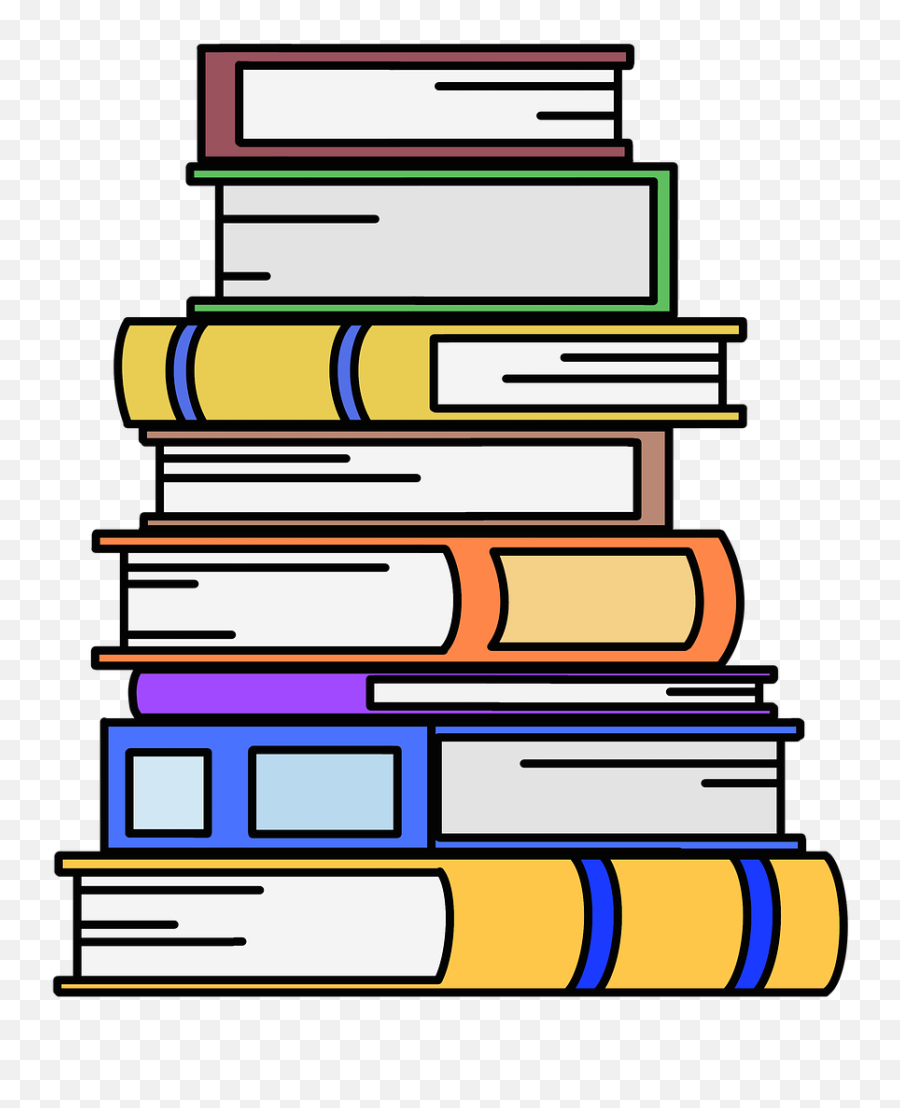 Books Stack Of Book - English For Students Very Short Stories Png ...