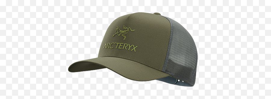 Logo Trucker Hat - Arcteryx Logo Trucker Hat Green Png,Icon Arc Mesh Pants