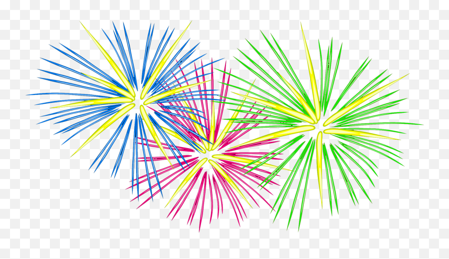 Fireworks Clipart Cliparts - Happy Healthy New Year Png,Fireworks Clipart Png