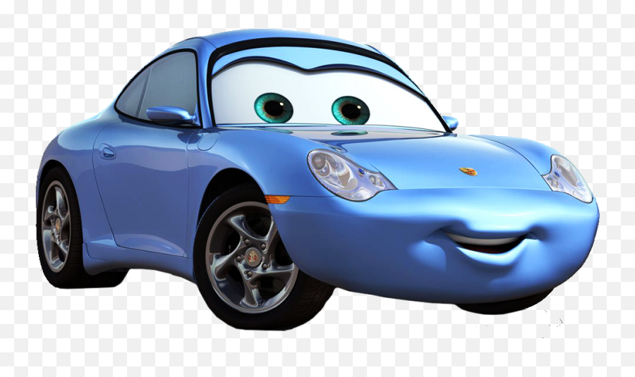 Blue Car Clipart Pixar - Sally Cars Png,Blue Car Png